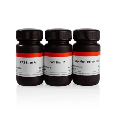 PAS+Naphthol Yellow S färgningslösning